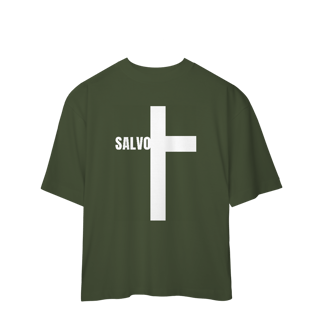 Nome do produto Camiseta Oversized Salvo na Cruz