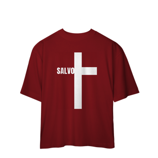 Nome do produto Camiseta Oversized Salvo na Cruz