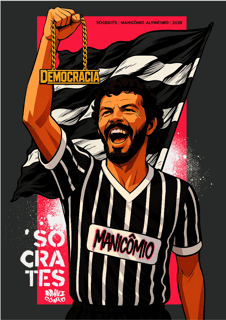 Nome do produto Poster Sócrates - Linha Arena