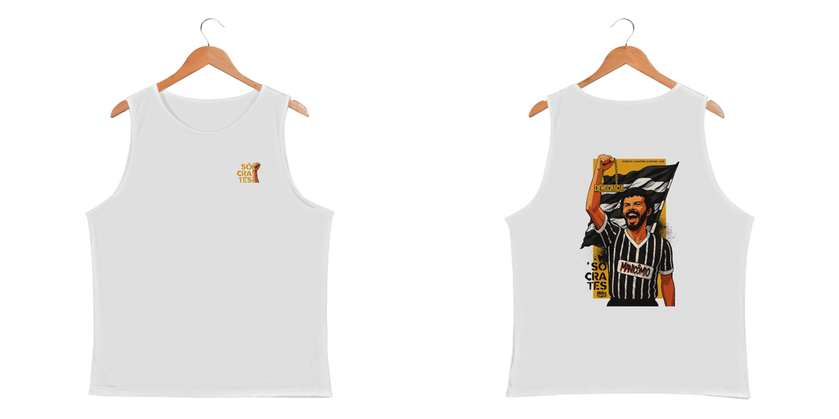 Nome do produto: Regata Masc Sport Sócrates - Linha Arena