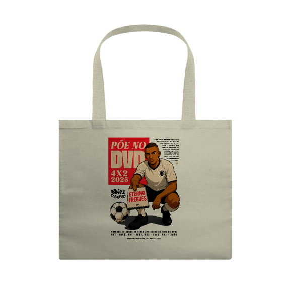 Bolsa Ecológica Põe no DVD - Linha Arena (Estampa Frontal)
