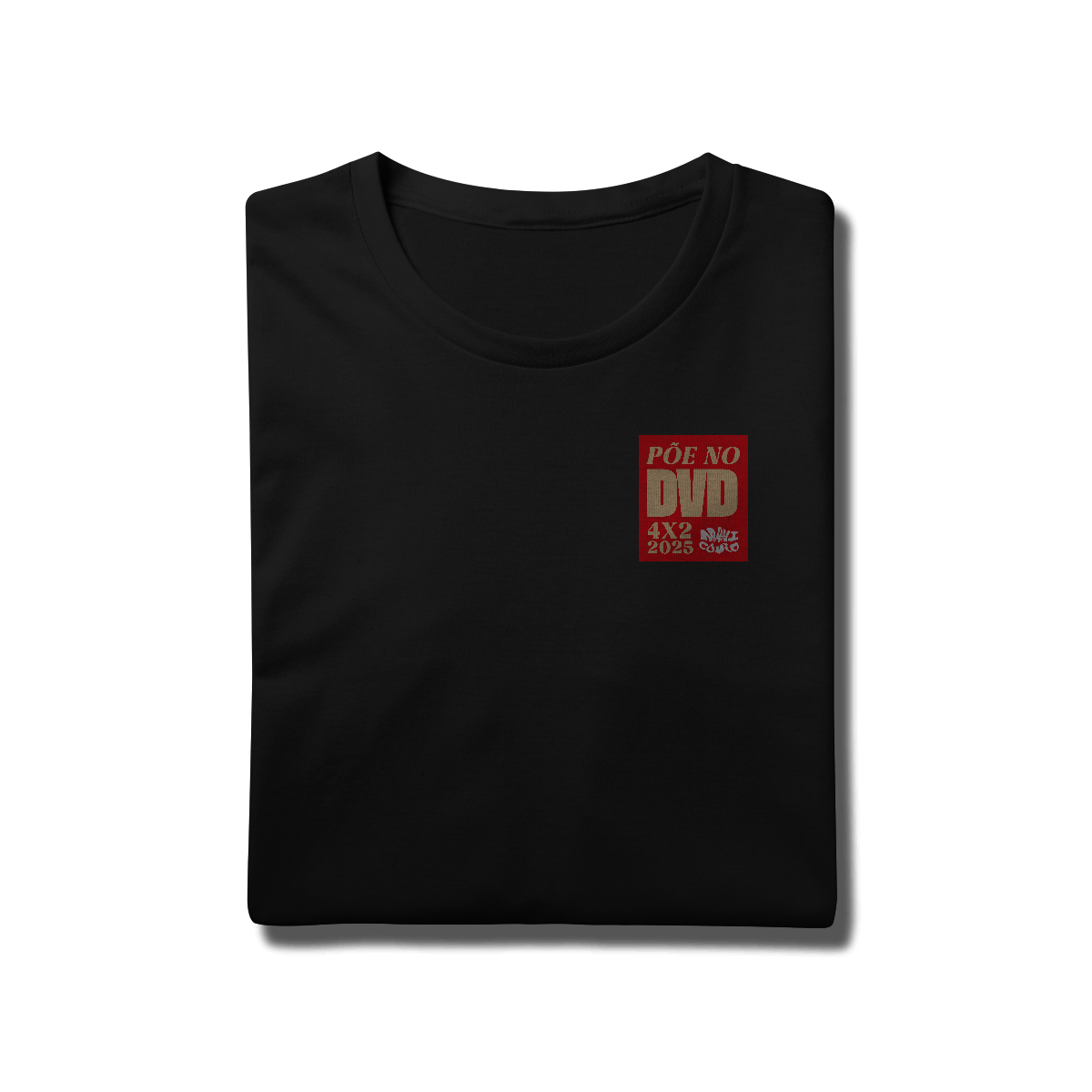 Nome do produto: Camiseta Prime Põe no DVD - Linha Pq. São Jorge 
