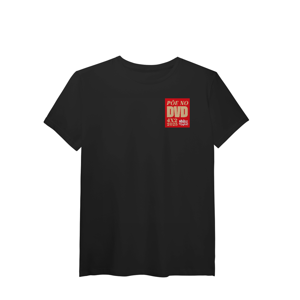 Nome do produto: Camiseta Pima Põe no DVD - Linha Pq. São Jorge 