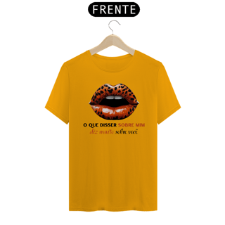 Nome do produto Camiseta Bocas - O Que Disser Sobre Mim