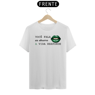 Nome do produto Camiseta Bocas - A Vida Responde