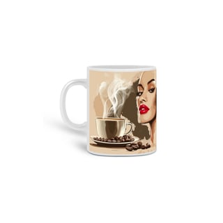 Nome do produto Caneca Café Batom e Coragem