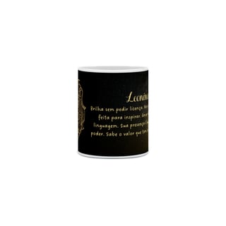 Nome do produto Caneca Zodíaco - Leonina