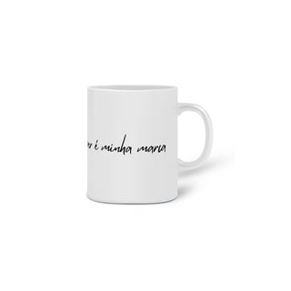 Nome do produto Caneca Letra B - Meu Viver é Minha Marca