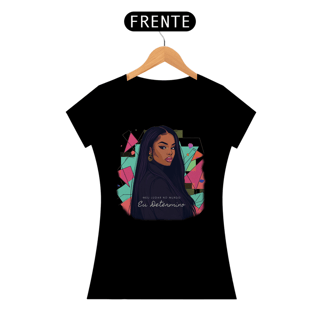 Nome do produto Baby Look Preta Perfeita - Determinação