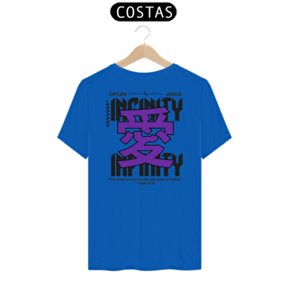 Nome do produto T-Shirt Prime Infinito Amor/1 João 4:19