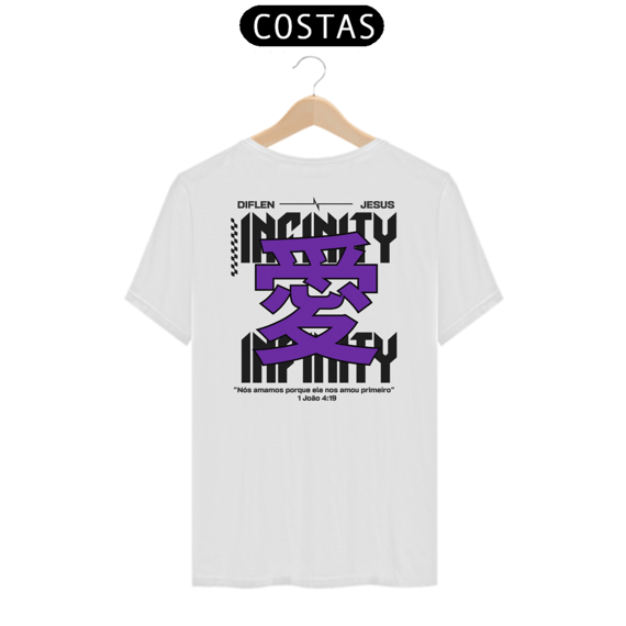 T-Shirt Prime Infinito Amor/1 João 4:19