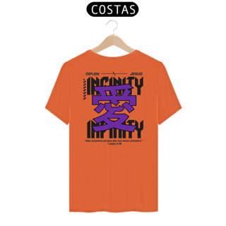 Nome do produto T-Shirt Prime Infinito Amor/1 João 4:19