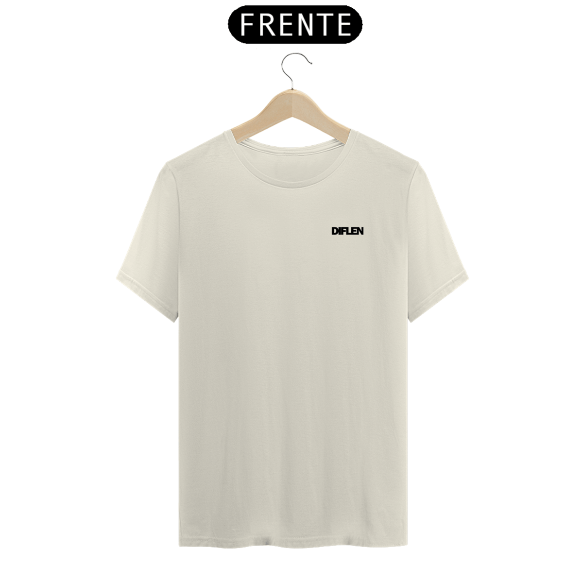 Nome do produto: T-Shirt Diflen Básica / Logo Preta