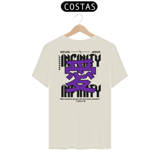 Nome do produto T-Shirt Prime Infinito Amor/1 João 4:19