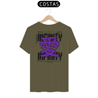 Nome do produto T-Shirt Prime Infinito Amor/1 João 4:19