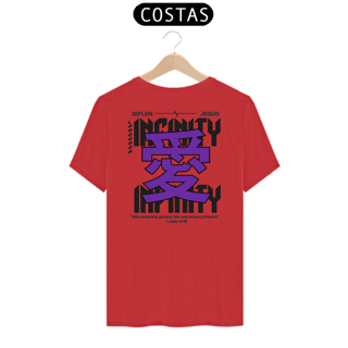 Nome do produto T-Shirt Prime Infinito Amor/1 João 4:19