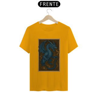 Nome do produto Camiseta Dragão Azul Elemental – Estilo Carta RPG