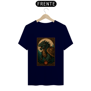 Nome do produto Camisa Dragão Anfíbio - Estilo Carta RPG