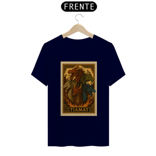 Nome do produto Camiseta Dragão Tiamat – Estilo Carta RPG