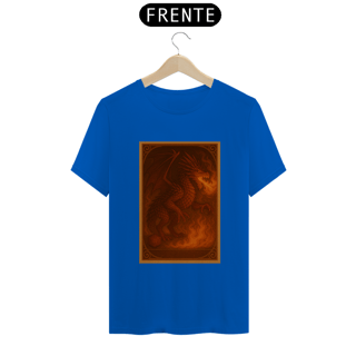 Nome do produto Camiseta Dragão Vermelho – Estilo Carta RPG