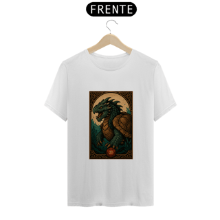 Nome do produto Camisa Dragão Anfíbio - Estilo Carta RPG