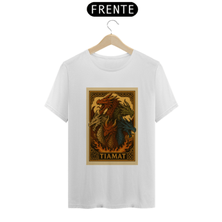 Nome do produto Camiseta Dragão Tiamat – Estilo Carta RPG
