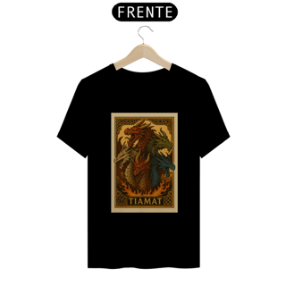 Nome do produto Camiseta Dragão Tiamat – Estilo Carta RPG
