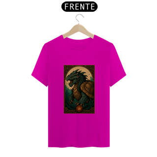 Nome do produto Camisa Dragão Anfíbio - Estilo Carta RPG