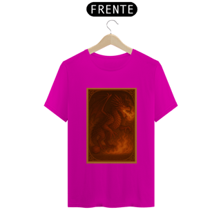 Nome do produto Camiseta Dragão Vermelho – Estilo Carta RPG
