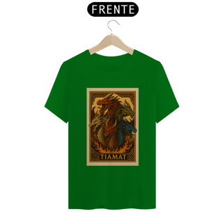 Nome do produto Camiseta Dragão Tiamat – Estilo Carta RPG