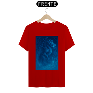 Nome do produto Camiseta Dragão de Gelo – Estilo Carta RPG