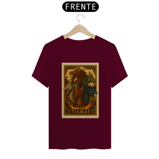 Nome do produto Camiseta Dragão Tiamat – Estilo Carta RPG
