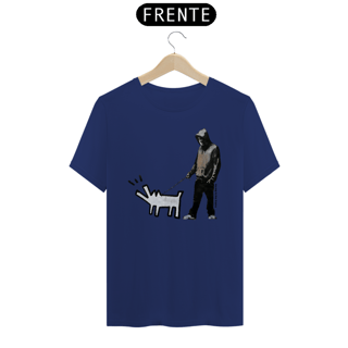 Haring dog - Banksy (T-Shirt Pima)