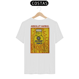 Nome do produto Absolut Haring - Keith Haring (T-Shirt Pima)