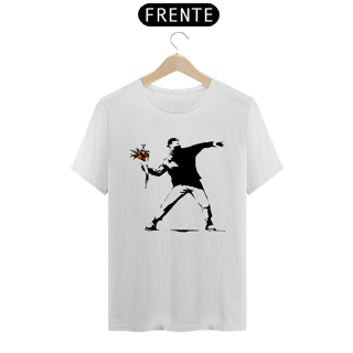 Flower Thrower- Banksy (T-Shirt Prime)