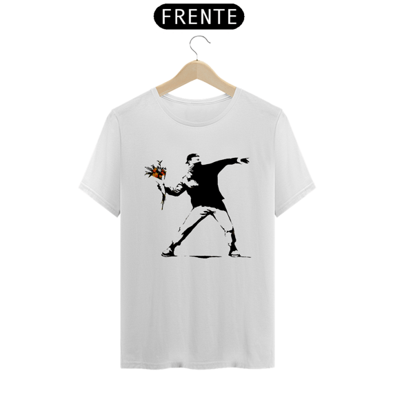 Flower Thrower- Banksy (T-Shirt Prime)