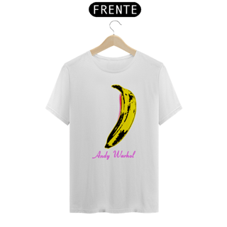 Nome do produto Banana Andy Warhol (T-Shirt Pima)