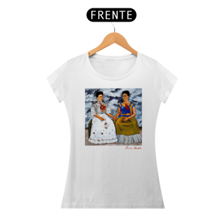 Nome do produto As duas Fridas - Frida Khalo (Baby Look Prime)