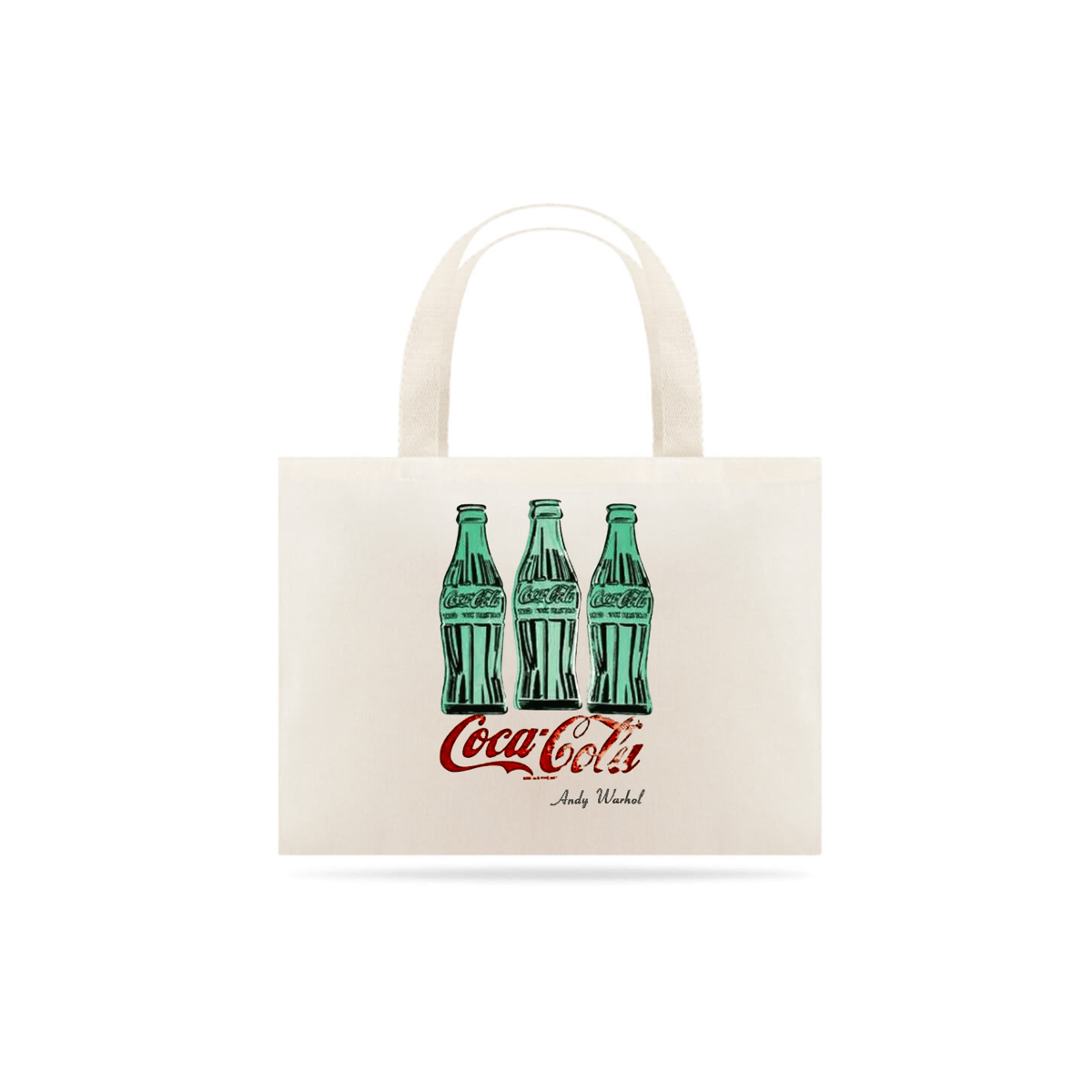 Nome do produto: Andy Warhol Coca Cola - Pop Art (Eco Bag Grande)