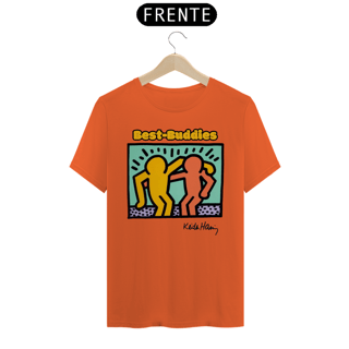 Nome do produto Keith Haring Best Buddies (T-Shirt Prime)