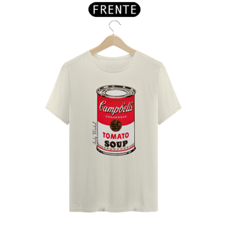 Nome do produto Andy Warhol Campbells Soup (T-Shirt Prime)