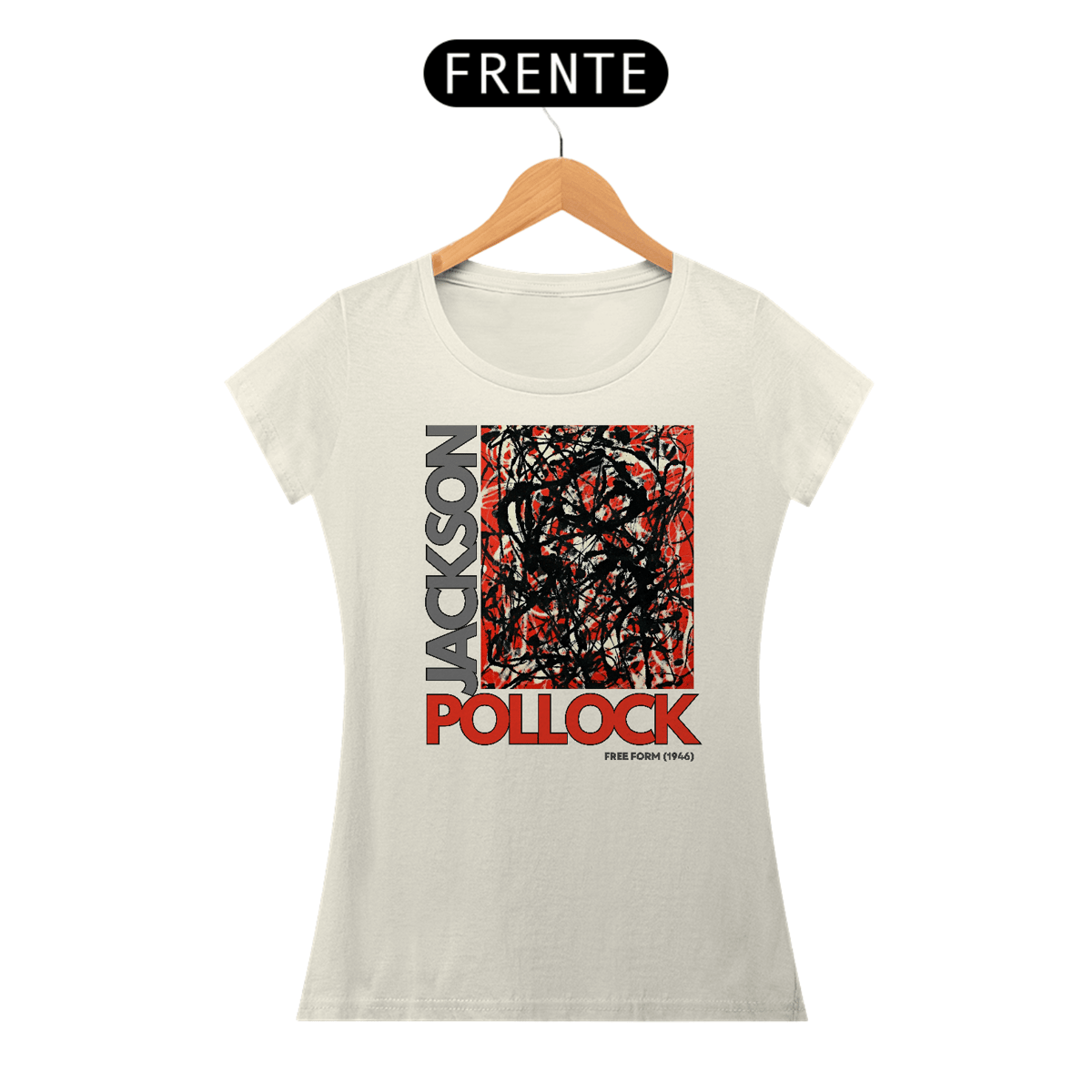 Nome do produto: Pollock Free Form (Baby Look Pima)