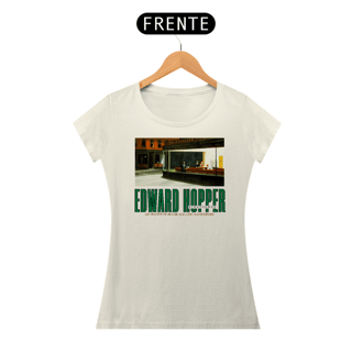 Nome do produto Nighthawks - Edward Hopper (Baby Look Pima) 