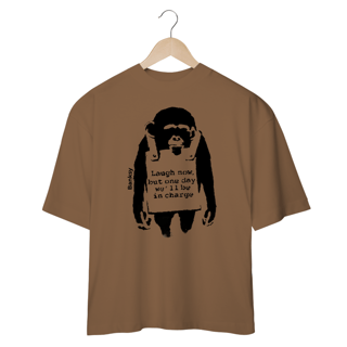 Laugh Now - Banksy (Oversized)