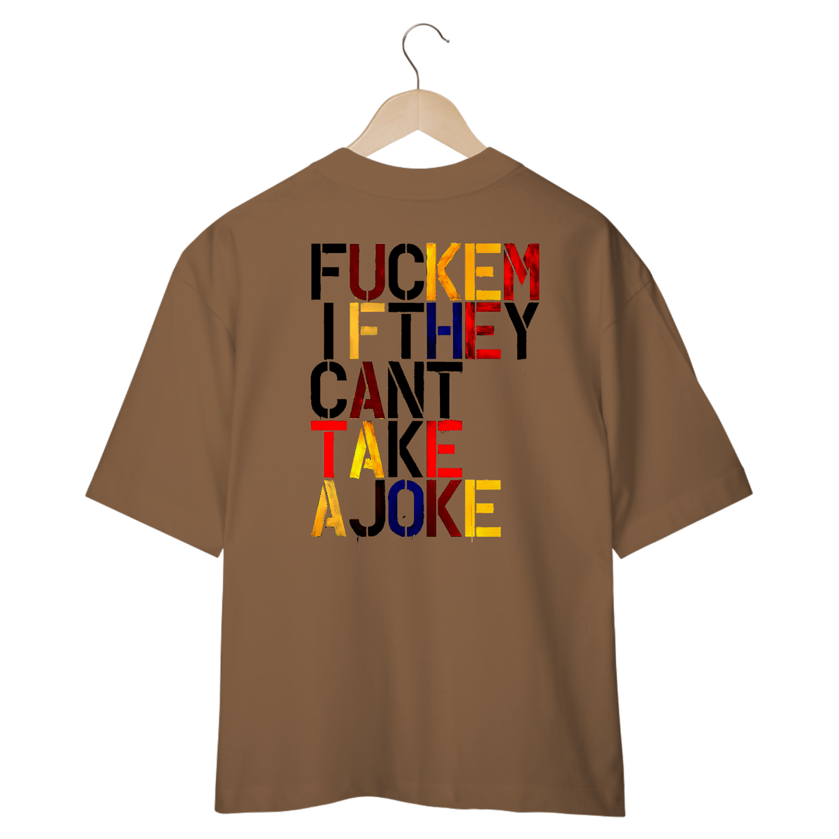 Nome do produto: Fuckem If - Christopher Wool (Oversized)