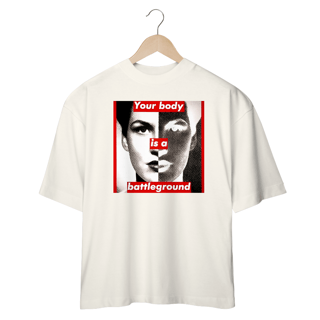 Nome do produto Barbara Kruger - Your Body (Oversized)