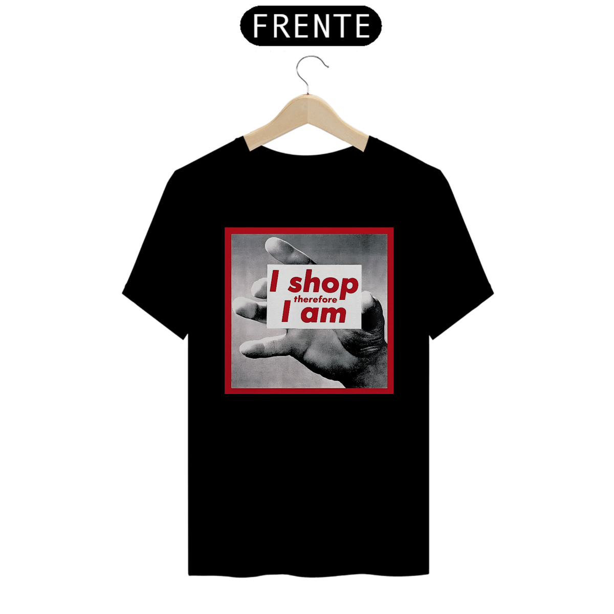 Nome do produto: I Shop - Barbara Kruguer (Prime)
