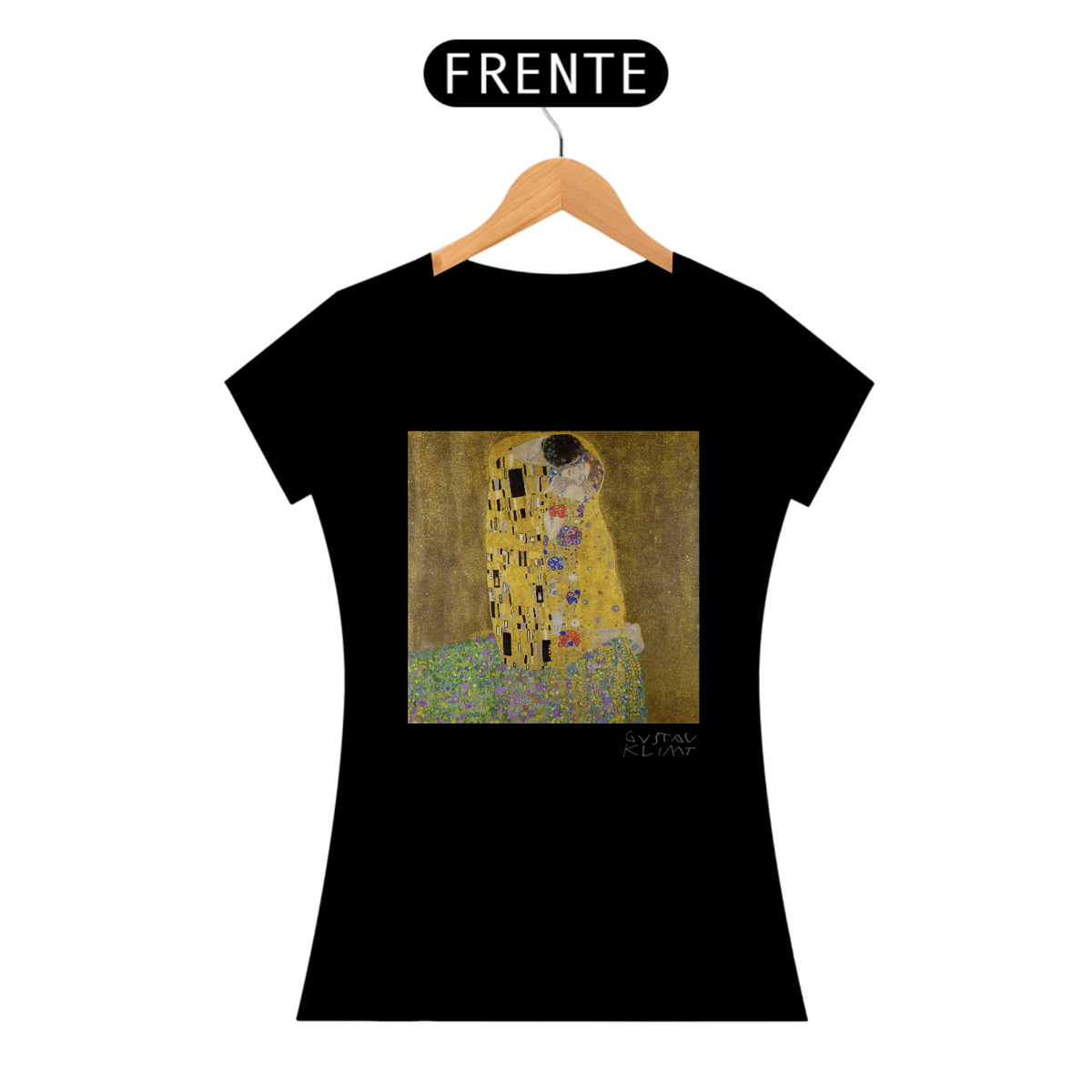 Nome do produto: The Kiss - Gustav Klimt (Baby Look Prime)