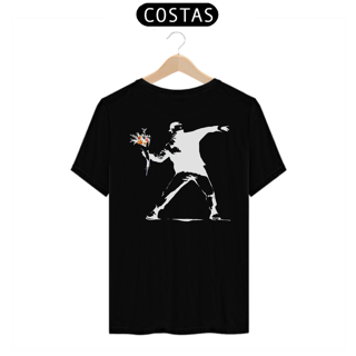 Flower Thrower V2 - Banksy (T-Shirt Prime)
