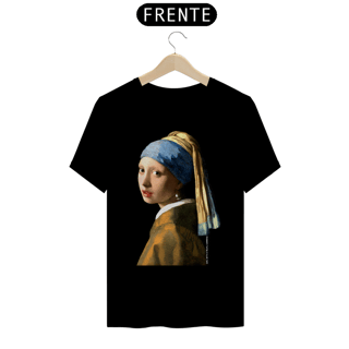 Girl with a Pearl Earring - Vermeer (Algodão Peruano)